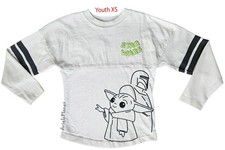 Disney Star Wars Mandalorian & Grogu Choose Path Spirit Jersey Shirt Youth XS picture