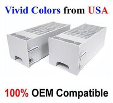VC x 2 Replacement Ink Maintenance Tanks for EP Stylus Pro 7900 9900 picture