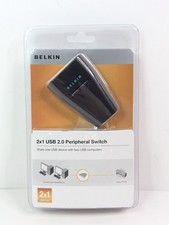 Belkin 2x1 USB 2.0 Peripheral Switch F1U201v2 New picture