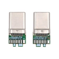 CY OEM DIY USB-C Plug Socket Connector USB 3.1 Type-C Male & Female Solder Type picture