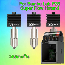 High Flow Hotend Kit For bambu lab P2S H2D Upgrade Hotend Nozzle 0.4 0.6 0.8mm picture