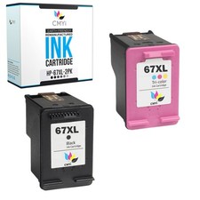 CMYi Compatible HP 67XL Black Color Ink Cartridges Lot Combo Pack picture