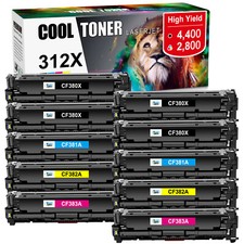 Toner CF380A Compatible with HP Color LaserJet Pro MFP M476dn M476dw M476nw LOT picture