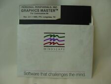 VTG COMMODORE 64 SOFTWARE FLOPPY DISC  1985 GRAPHICS MASTER PERSONAL PERIPHERALS picture