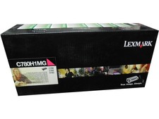 Lexmark C780H1MG Magenta High Yield Toner Cartridge Genuine OEM Original picture