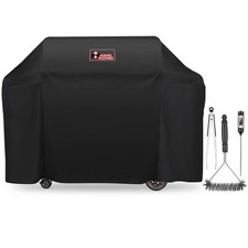 Kingkong 7131 Grill Cover for Weber Genesis II 4 Burner Grill including Brush... picture