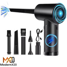 Cordless Air Duster 51000RPM Electric Compressed Air Blower Keyboard PC Cleaner picture