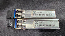 Lot of 2 Source Photonics SP-GB-LX-IDFN SFP Mini-GBIC FC Transceiver picture