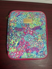 Lilly Pulitzer Laptop iPad Business School Tech Case Sleeve 10 x 12 picture