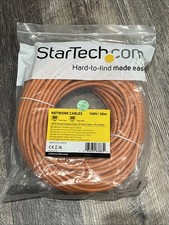 Startech 100 ft Orange Snagless Cat6 Utp Patch Cable RJ45 Male Network (1M88) picture
