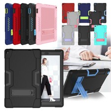For Amazon Fire HD 10 (7th/9th/11th Gen)Heavy Duty Shockproof Hybrid Rugged Case picture