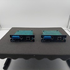 Lot of 2 APC AP9619 Network Management Card EM picture