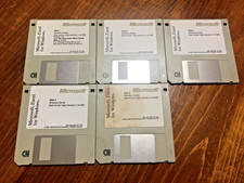 Vtg Microsoft Excel for Windows Version 3.0 on Four 3.5