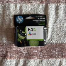 Genuine HP 64XL Ink Cartridge Tri Color (N9J91AN) New Sealed Exp 2025 picture
