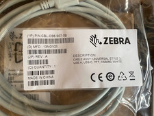 Zebra CBL-CS6-S07-0B USB/USB-C Data Transfer Cable 7 ft for Cradle - USB Type A picture