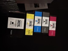 5PK 302XL T302XL Ink Cartridge for Epson 302 Expression XP-6000 XP-6100 Printer picture