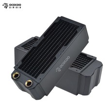 OCOCOO Radiator Copper G1/4 Thread Suitable 80mm Fan DIY Water Cooling OC-CRT16T picture
