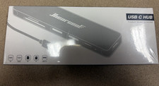Hiearcool USB C Hub for MacBook – 7-in-1 - Travel & Home Setup-Space Grey - NEW picture