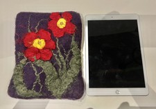 Felted Tablet Cases, Wet Wool Felting iPad Cover Handmade With Merino Wool picture