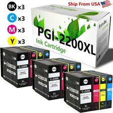 12PK PGI-2200 PGI2200XL Ink Cartridge for Maxify iB4120 Printer picture
