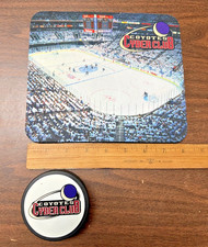 Arizona Coyotes Cyberclub NHL Mousepad and Hockey Puck Official Licensed  New picture