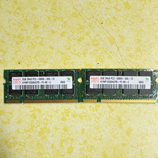 Hynix 4GB (2x2GB) DDR2 SO-DIMM PC2-5300S 200-Pin Unbuffered HYMP125S64CP8-Y5 picture