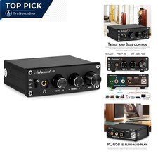 Q3 Mini USB DAC Digital to Analog Converter with Optical Coaxial Inputs Headp... picture