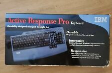 NEW VINTAGE IBM ACTIVE RESPONSE PRO WIRED PS/2 KEYBOARD CLICKY KEYS BUTTONS RARE picture