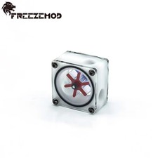 FREEZEMOD POM Flow Meter Block G1/4 PC Water Cooling 41x41x26.5mm picture