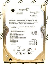 Seagate Momentus 5400.2 40GB ST94813A IDE 9W3282-504 Laptop Hard Drive TESTED picture