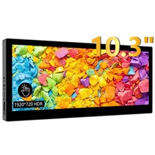10.3 Inch 1920x720 HDMI IPS LCD Monitor Display with Min H/D USB-C/Type-C Input picture
