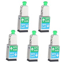 5 PCS SC/APC Male To SC/UPC Female Fiber Optical Adapter Singlemode Coupler picture
