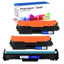 2PK CF217A 17A Toner+CF219A 19A Drum For HP LaserJet Pro M102a M102w,MFP M130nw picture