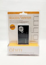 Ohm USB 2.0 Multi-card MEMORY CARD Reader / Writer Reads 50 Media Cards picture