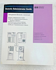 1998 Hewlett Packard Remote Administrator Guide Book Assistant in 5 Languages picture