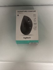 New Logitech Signature Comfort M840 L Wireless Mouse Bluetooth - Graphite picture