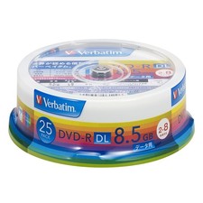 Verbatim Japan DHR85HP25V1 Single-Recording DVD-R DL Single-Sided Double-Layer picture