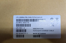 Genuine Zebra Charger Cable for TC77 TC70 TC72 TC75 CHG-TC7X-CLA1-01 picture