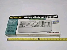 Vintage Digital Research Advanced 107-Key Windows Keyboard DRKEY104 NEW Sealed picture