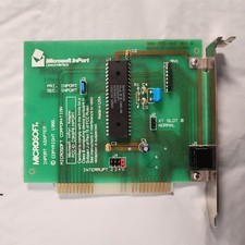 Vintage 1986 Microsoft InPort Adapter ISA Bus Mouse Interface Card C3K6P8 USA picture