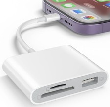 3 in 1 Card Camera Reader and USB Camera Adapter - A0050 picture