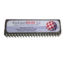Amiga Kickstart ROM 3.2.3 Amiga OS Rounded Sticker for Amiga 500 600 2000 picture