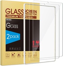 2 Pack Glass Screen Protector for Samsung Galaxy Tab S6 Lite 10.4 Inch, Scratch picture