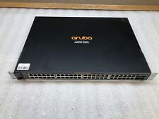 Aruba 79772A-60301 48G PoE+ Port Ethernet Switch w/RACK EARS  --TESTED and RESET picture