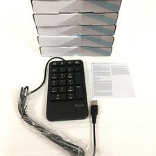 Lot of 6 NEW Seven KP400 Low Profile Numeric Keypad Wired USB Cable  picture