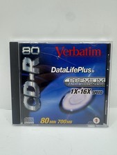 Verbatim DataLifePlus CD-R 80 Min 700MB Premium Tech Azo Blue 1X-16X Speed picture