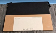 Native Union Laptop Stow Sleeve Fits 13n. Dark Color. Brand New NWT picture