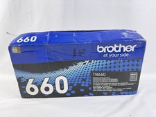 Brother TN660 Black Toner Cartridge Genuine OEM New Sealed TN-660 picture