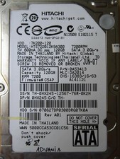 Hitachi HTS722012K9A300 | P/N: 0A53413 | MLC: DA2014 | JUN2007 | 120GB picture