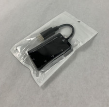 New Box Open DisplayPort DP-VDH HDMI Dual Link DVI VGA Adapter 4 in 1 with Audio picture